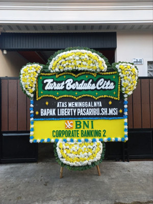 Papan Bunga Duka di 19 Ilir