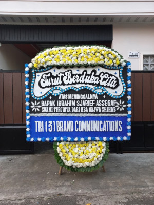 Papan Bunga Duka di 19 Ilir